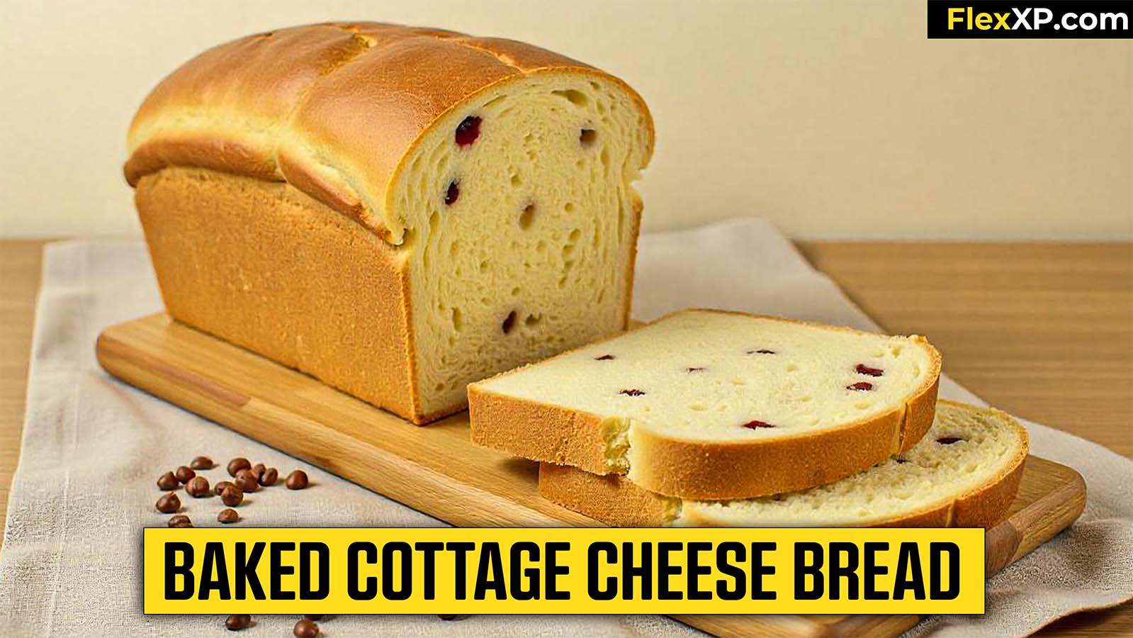 Baked Cottage Cheese Bread