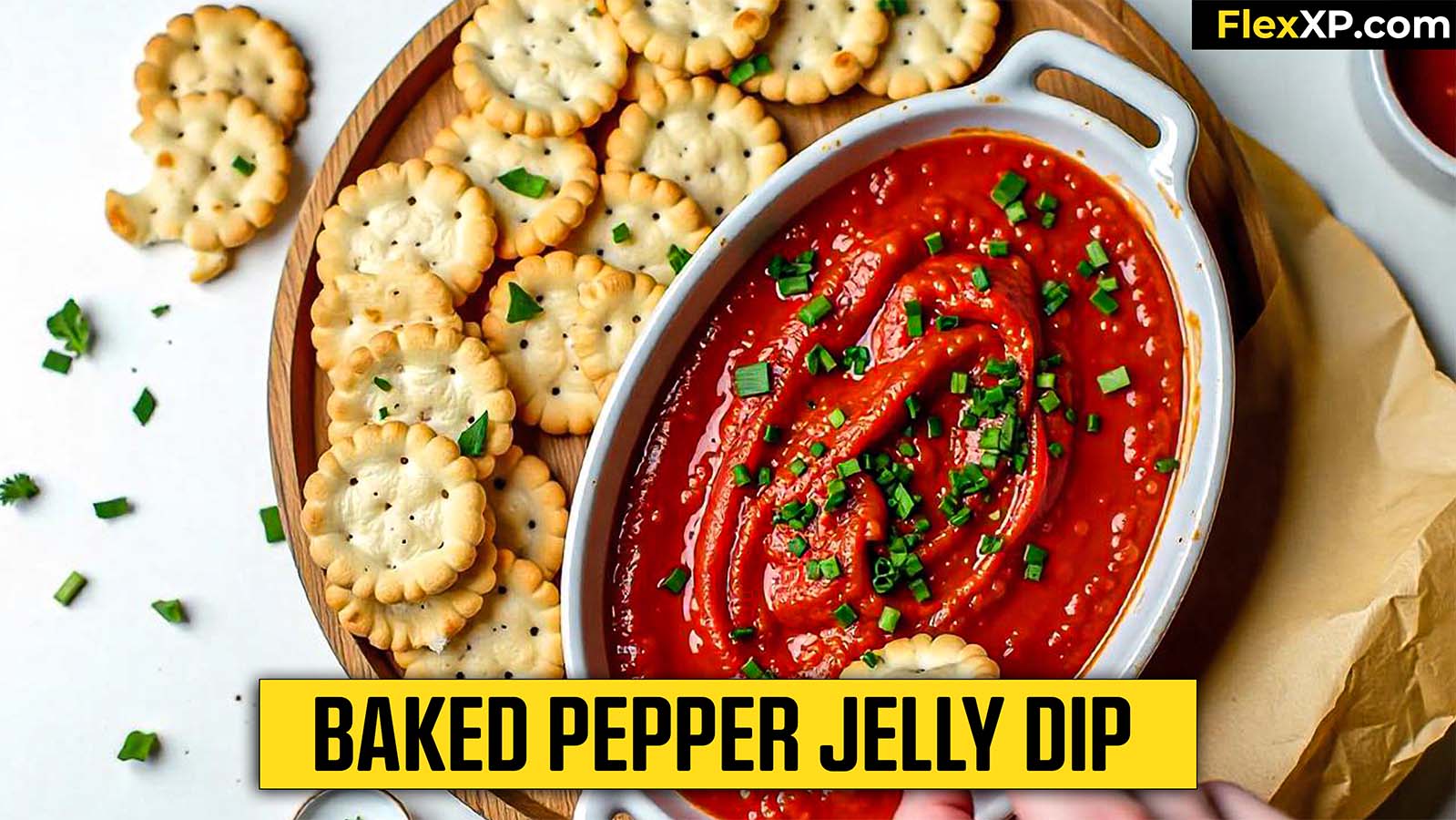 Baked Pepper Jelly Dip