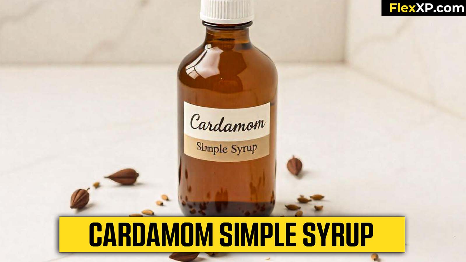 Cardamom Simple Syrup