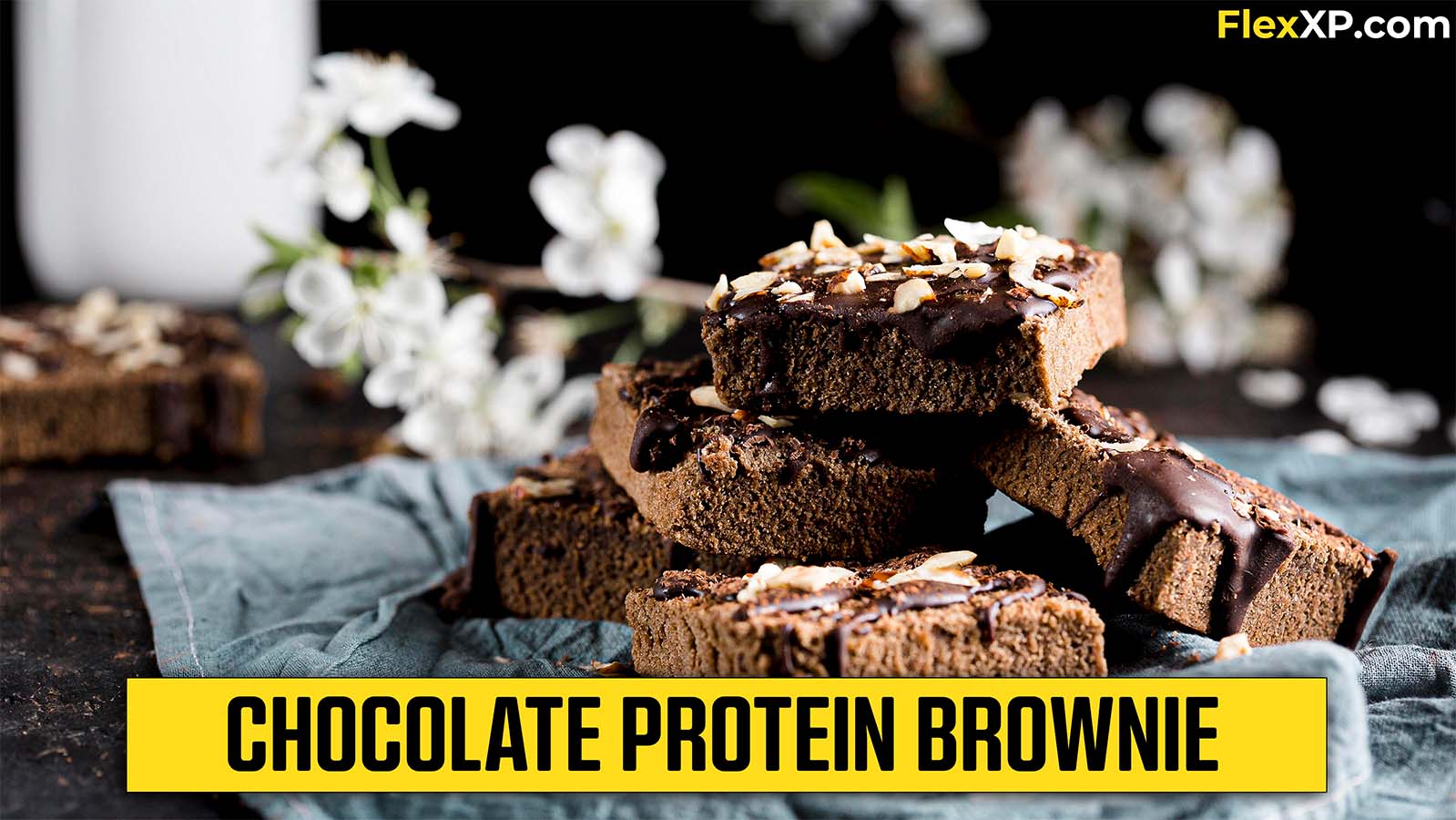 Chocolate Protein Brownie