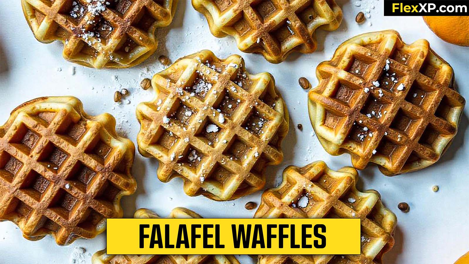 Falafel Waffles