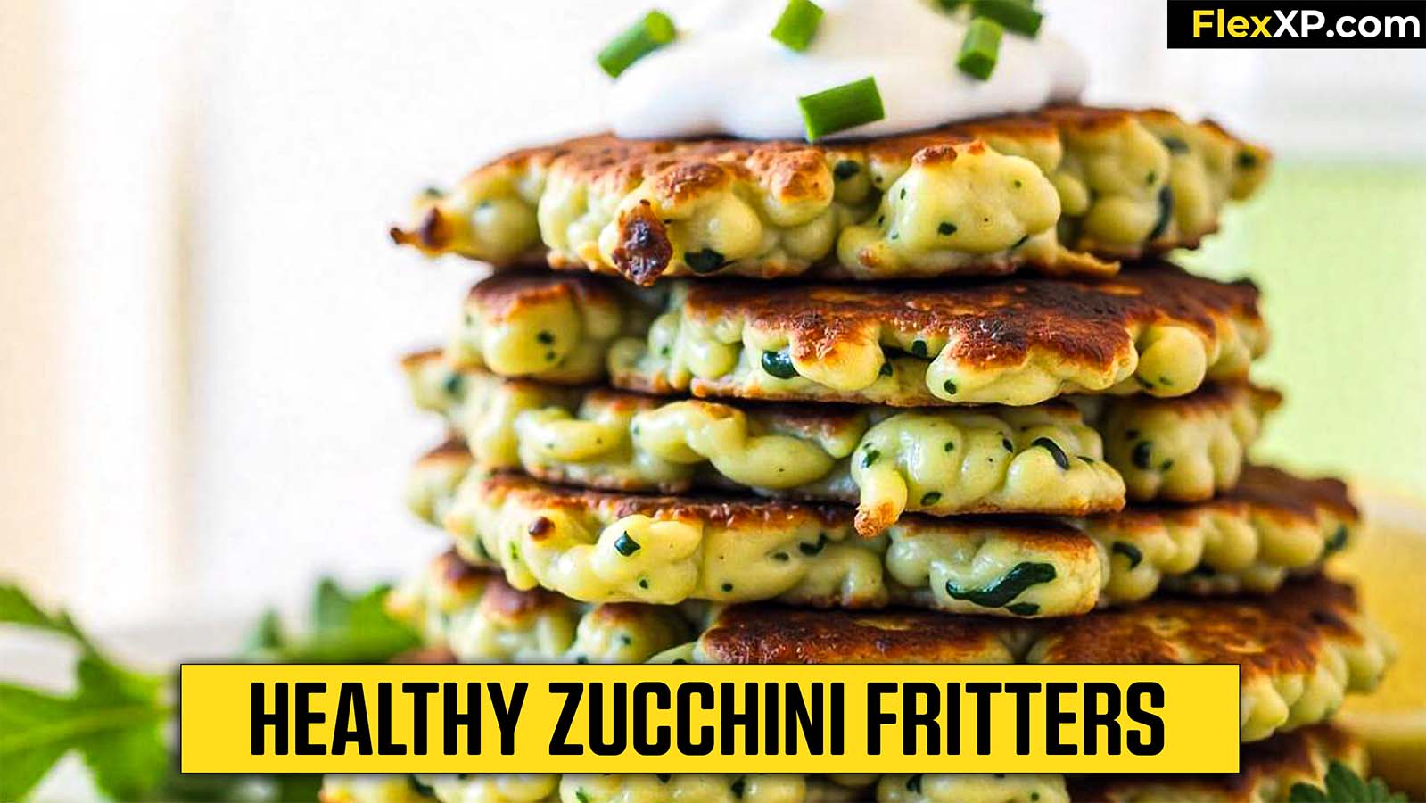 Healthy Zucchini Fritters