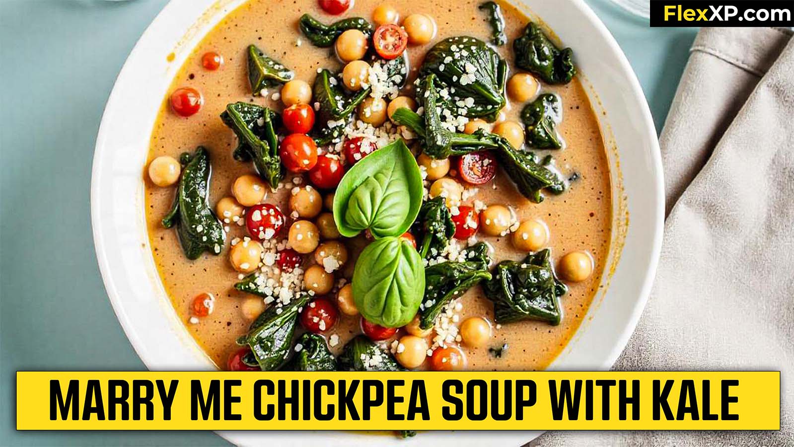 Marry Me Chickpea Soup with Kale