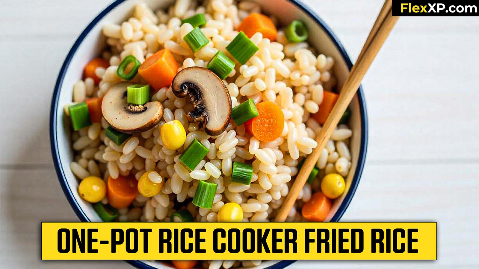 One-Pot Rice Cooker Fried Rice