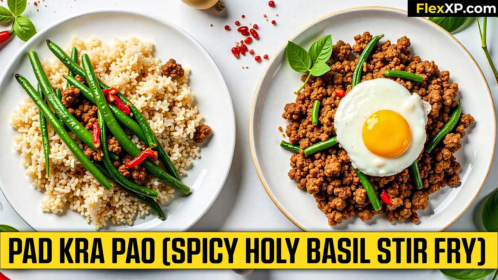 Pad Kra Pao (Spicy Holy Basil Stir Fry)
