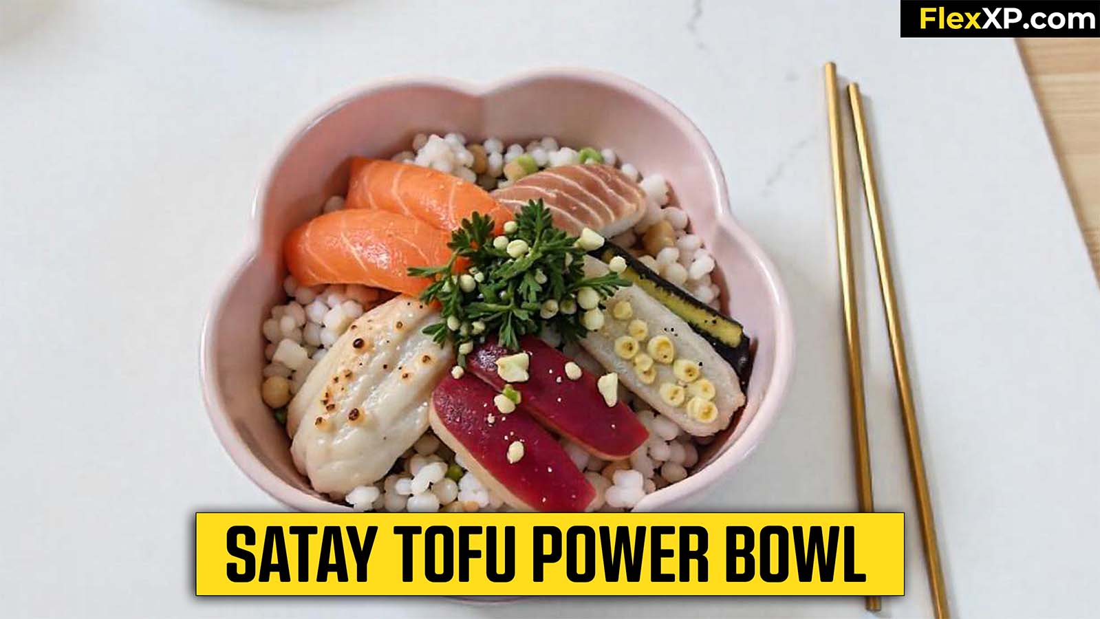 Satay Tofu Power Bowl